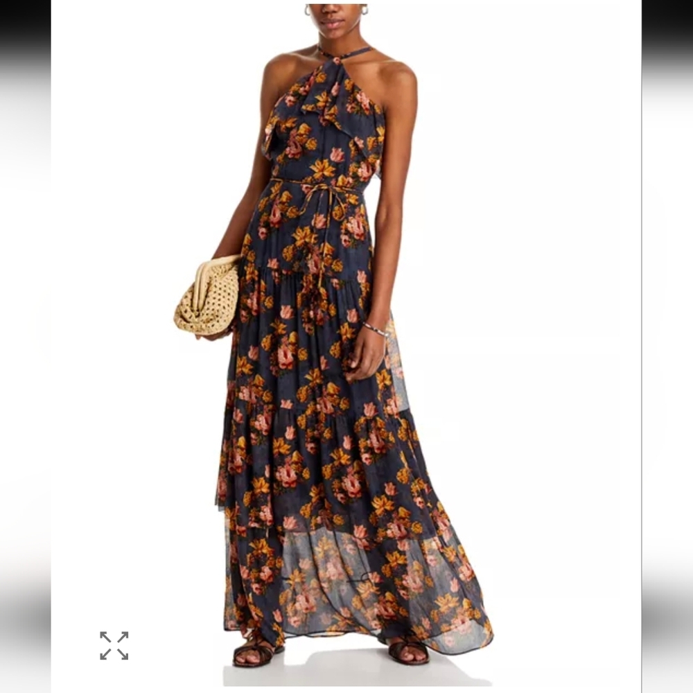 NWOT Paige Calypso Silk Dress